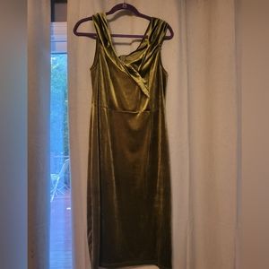 1960s Vintage style green dress